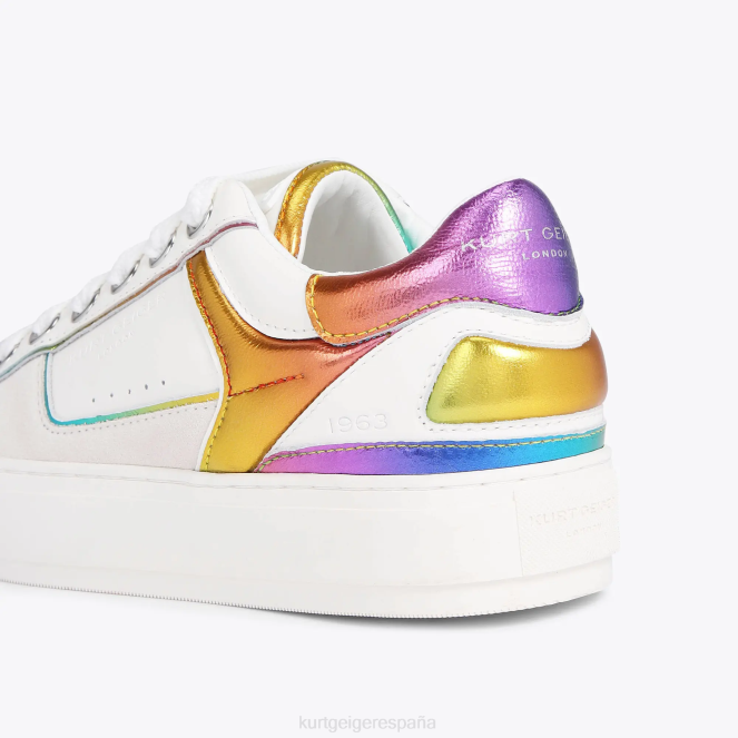 Kurt Geiger hombres banco sur de londres 2LPR592 | calzados peine blanco